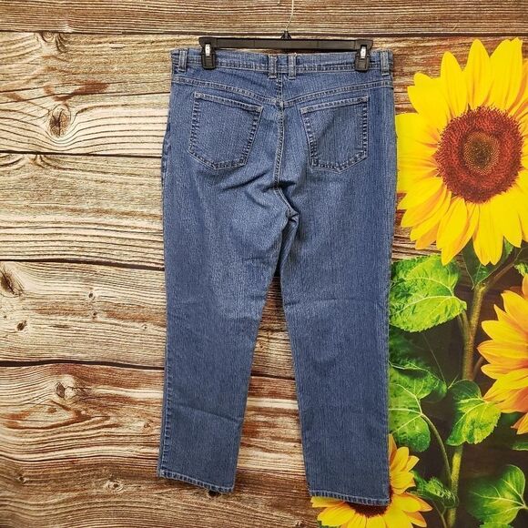 Gloria Vanderbilt Women's Straight Leg Jeans Size: 16 Pre-owned - Picture 3 of 7